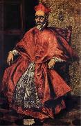 El Greco Portrait of Cardinal Don Fernando Nino de Guevara Sweden oil painting artist